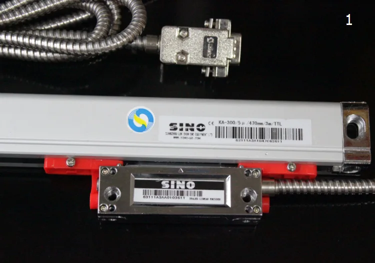 

Sino KA300 Linear Encoder 320 370mm RS422 TTL output signal for lathe milling machine