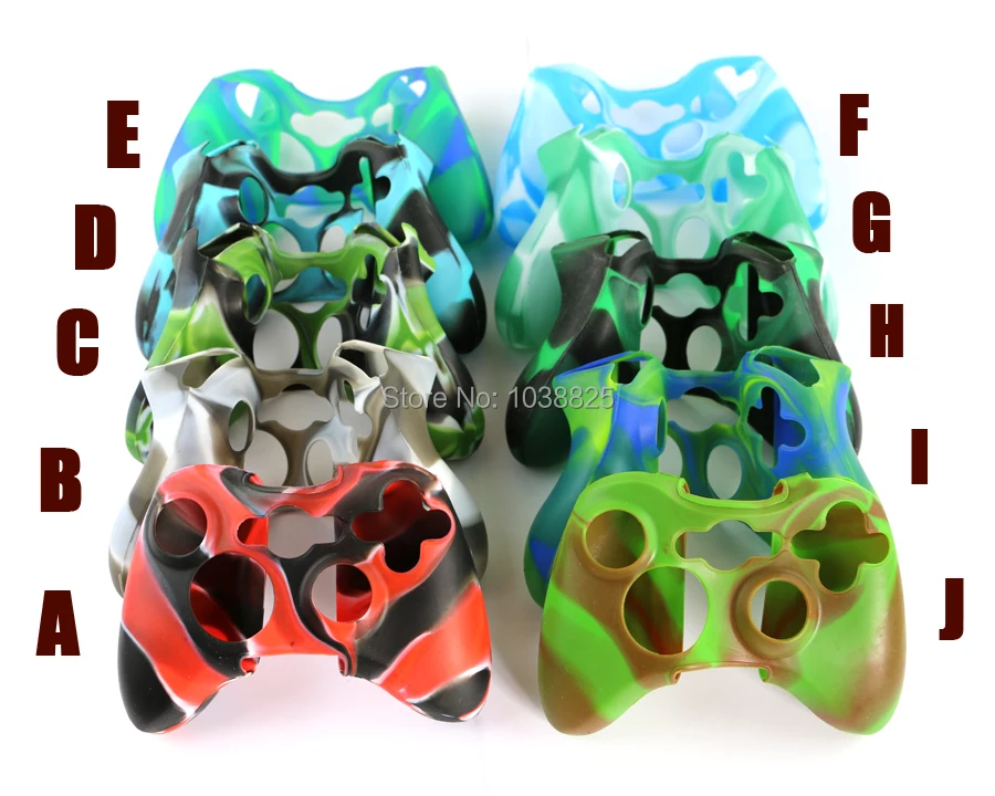 Камуфляжный силиконовый чехол для Xbox360 беспроводной контроллер|skin phone cases|case toolskin