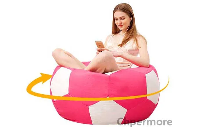 Chpermore Simple football Bean Bag lazy sofa Comfortable Living room leisure soccer Bean bag sofa Hotel single tatami chair