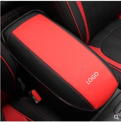 Red Центральный подлокотник декорированный чехол для Ford Focus AAB247 - Название цвета: Red