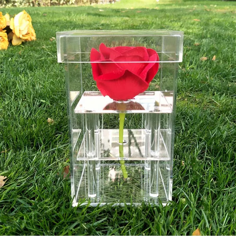 Держатель для косметики HUNYOO акриловый Органайзер хранения подарков на день