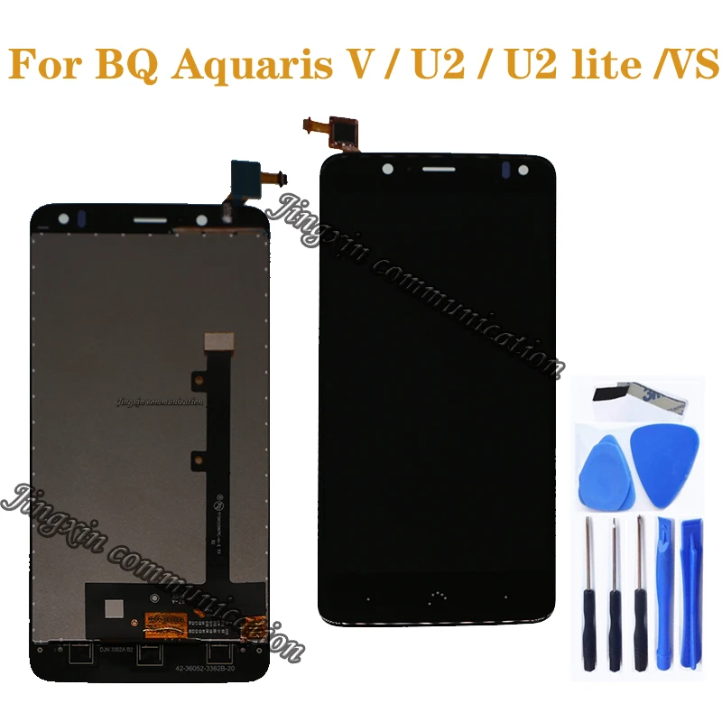 ЖК дисплей для BQ Aquaris V VS дигитайзер сенсорного экрана U2 Lite запчасти ремонта 5 2