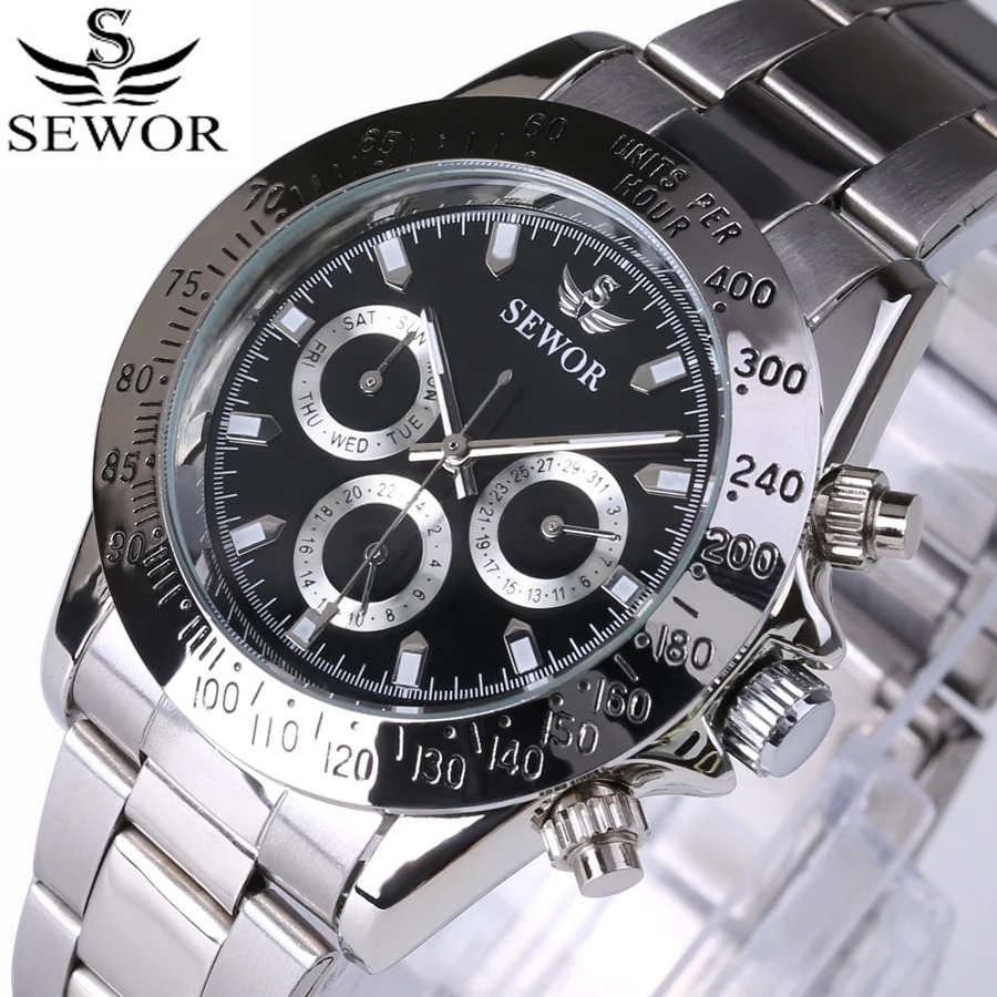 Роскошные автоматические механические часы ведущей марки мужские золотые с