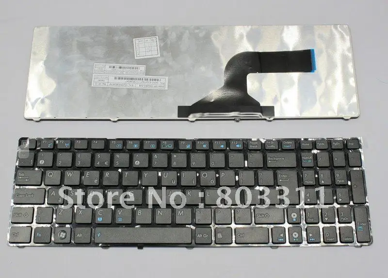Бесплатная доставка Совершенно новые клавиатуры для ноутбука ASUS G60 U50 X61 с рамкой