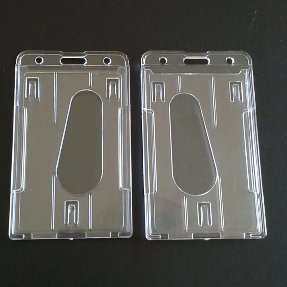 Практичный чехол для удостоверения личности портативный держатель карт прочный