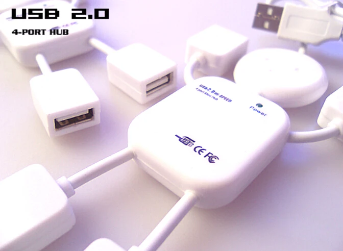 Новый 4 портовый высокоскоростной USB 2 0 кукольный концентратор сплиттер кабель