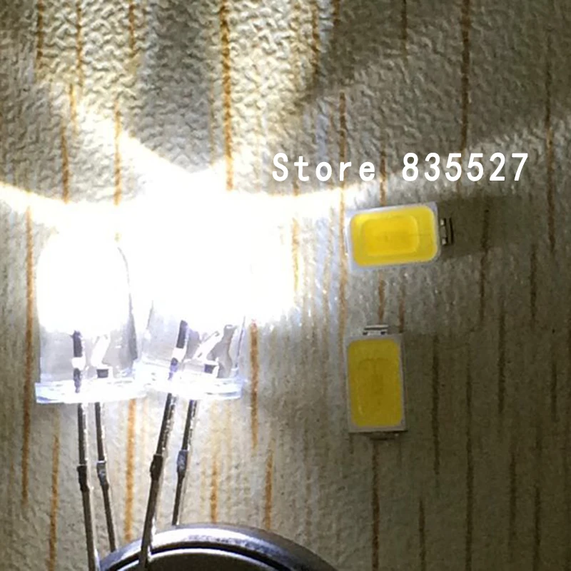 3000 шт. SMD LED 5730 5630 медные кронштейны золотая нить 0 5 Вт 55-60лм натуральный