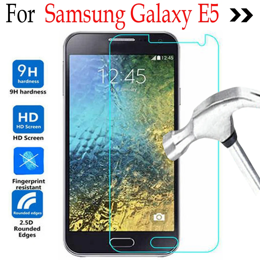 Закаленное стекло для Samsung Galaxy E5 E 5 защитная пленка экрана E500 E500H E500M4 | Мобильные