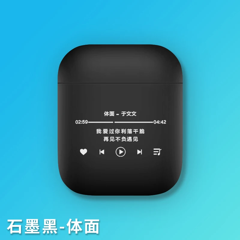Силиконовый наушник для Airpods/i9S/i10/i10s/i10 max/i11/i12/i13 Tws анти-защита от падения Airpods чехол 1:1 Противоскользящий рукав - Цвет: 6