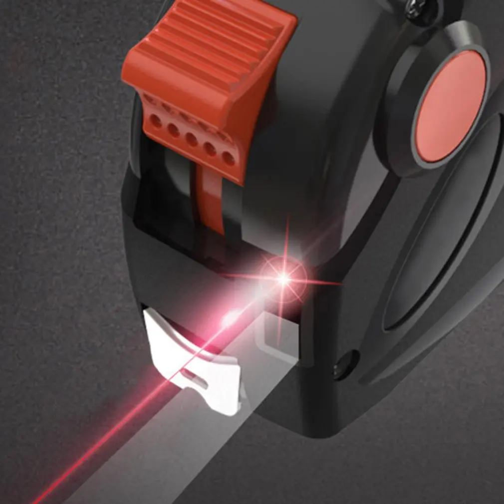 5M USB Charging Laser Tape Measure 2-in-1 Digital Rangefinder with LCD Display | Инструменты