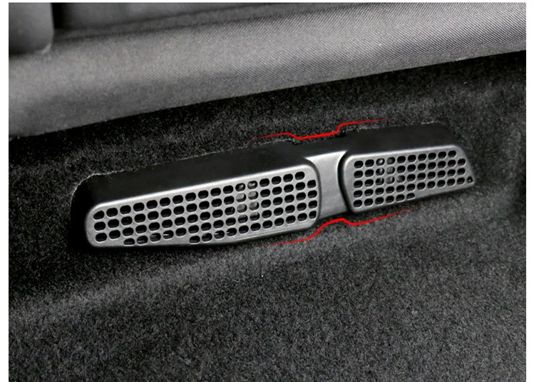 ABS 2 шт./лот сиденье кондиционера воздуха на выходе Защитная крышка наклейка для