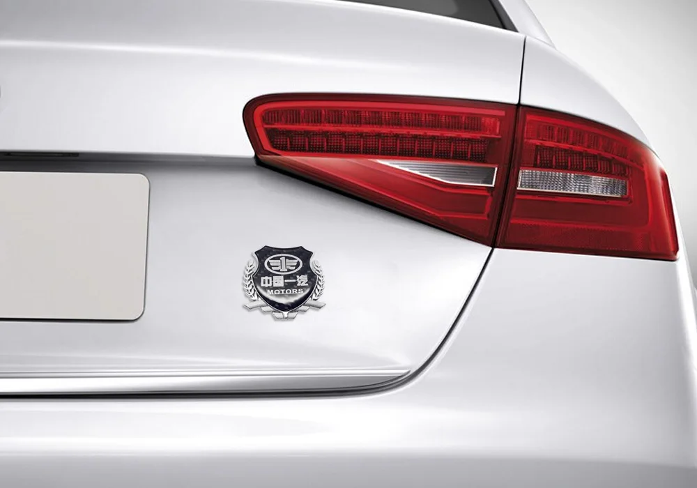 3D металла наклейки эмблемы стайлинга автомобилей для FAW Besturn B50 D80 A50 A70 A70E CX65 D60 V5 + N5