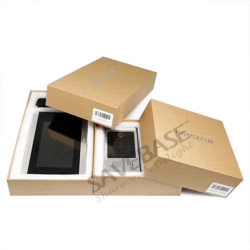 HOMSECUR BC091 + BM715 S 7 &quotПроводной Свободные руки Видеодомофон Система Телефонного