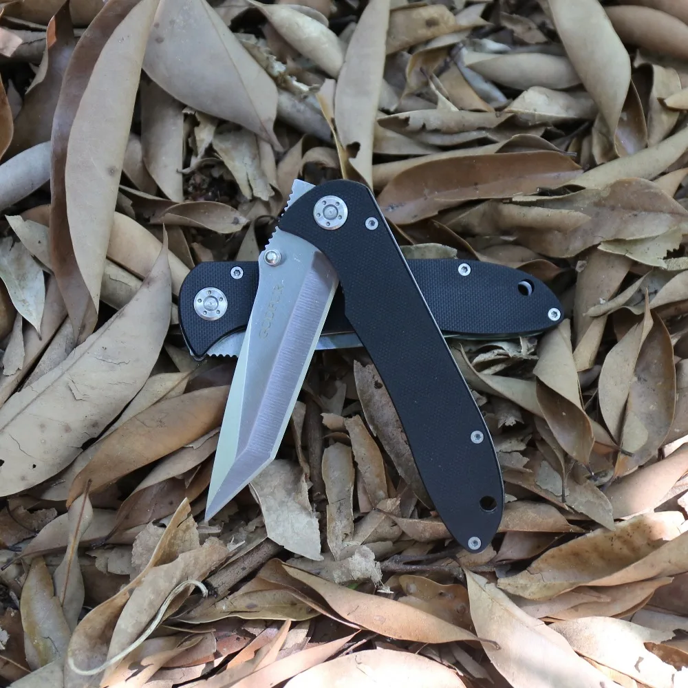GODFUR ST-02 складной нож Многофункциональный кухонный нож для фруктов G10 Ручка для походов на природе охотничьи ножи для выживания карманные EDC инструменты