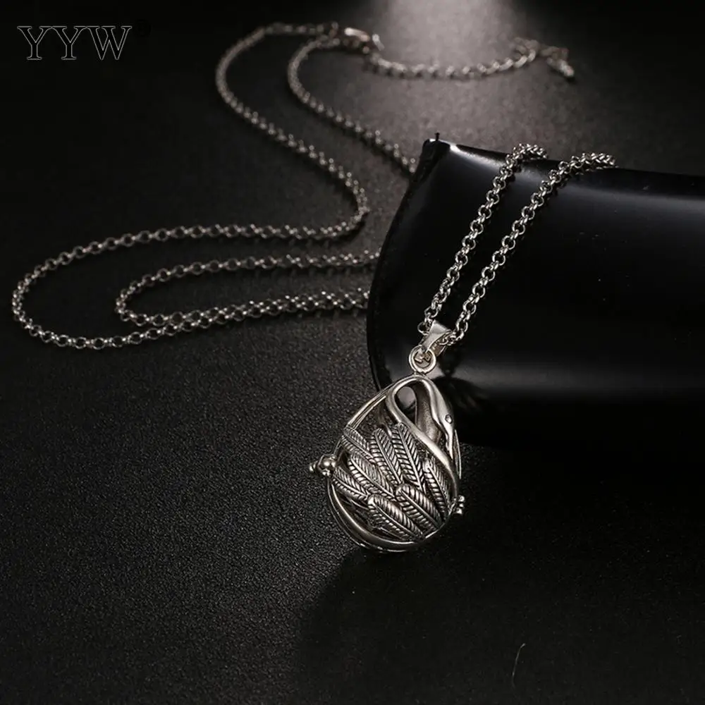 YYW лебедь форма ароматерапия с парфюмом кулон эфирное масло диффузор медальон