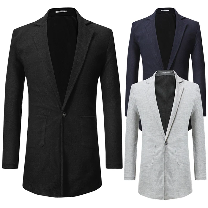 Для Мужчин's Повседневное Slim Fit одна кнопка костюм Блейзер Мода стильный Формальное Пальто Куртка Топы мужской повседневный костюм пальто MB5