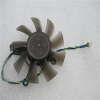 free shipping r128015su 75mm 4pin 4 x 43mm for asus eah5830685086009800 gts 260450460 hd7850 graphics card cooling fan