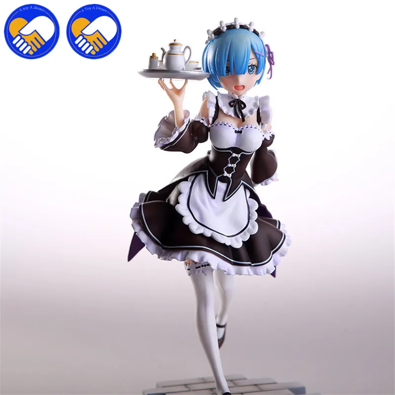 Re: жизнь в другом мире от Zero Rem Ram 1/6 масштаб окрашенные пвх фигурки горничной девушки Ver. Rem игрушки Brinquedos