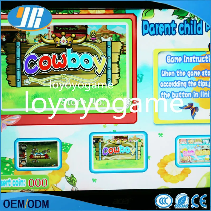 Видео игры запад ковбой рыбалки съемки Игры PCB paipai игра Казино доска для ЖК