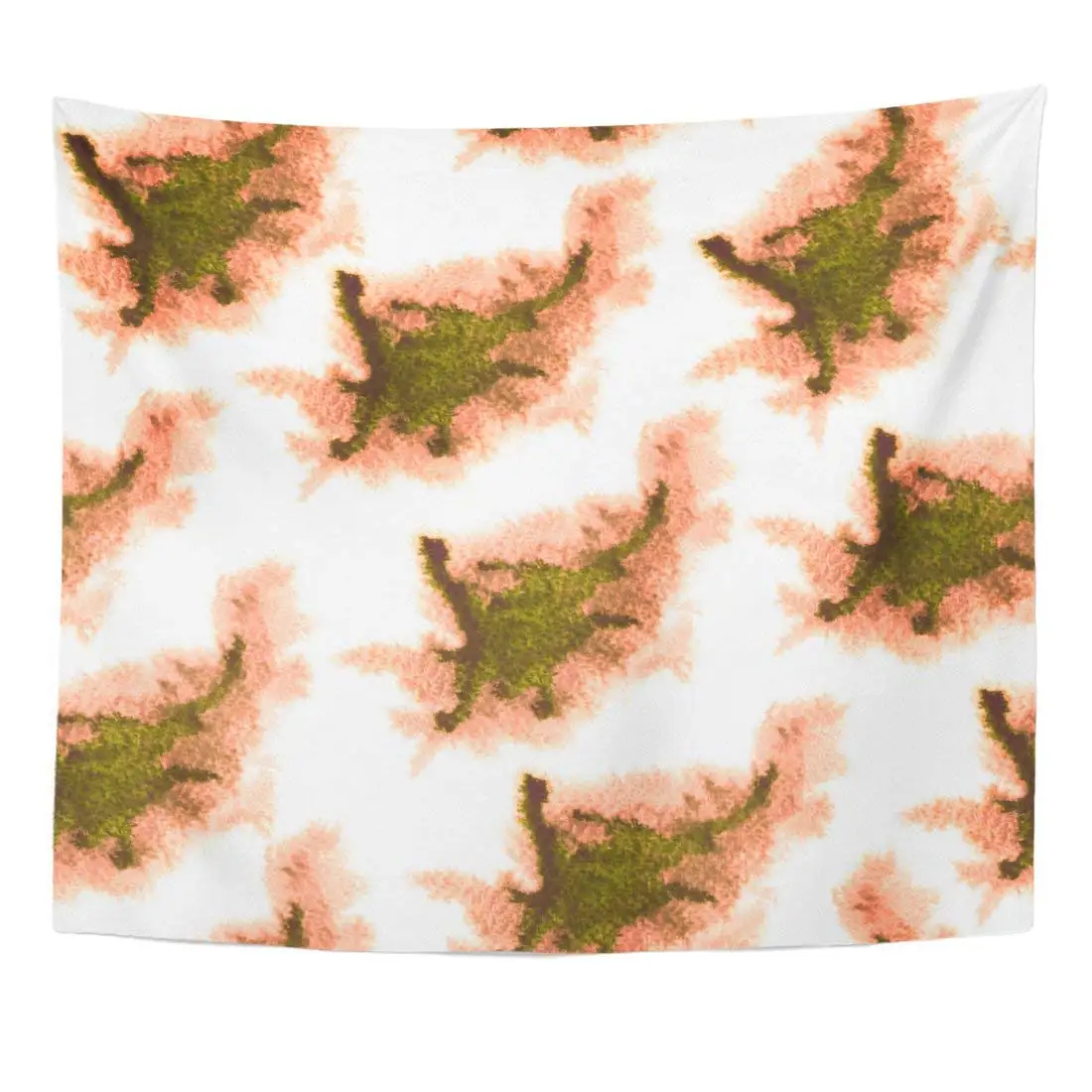 3D гобелен глубокий оранжевый брызги акварельные абстрактные с разбросанными и