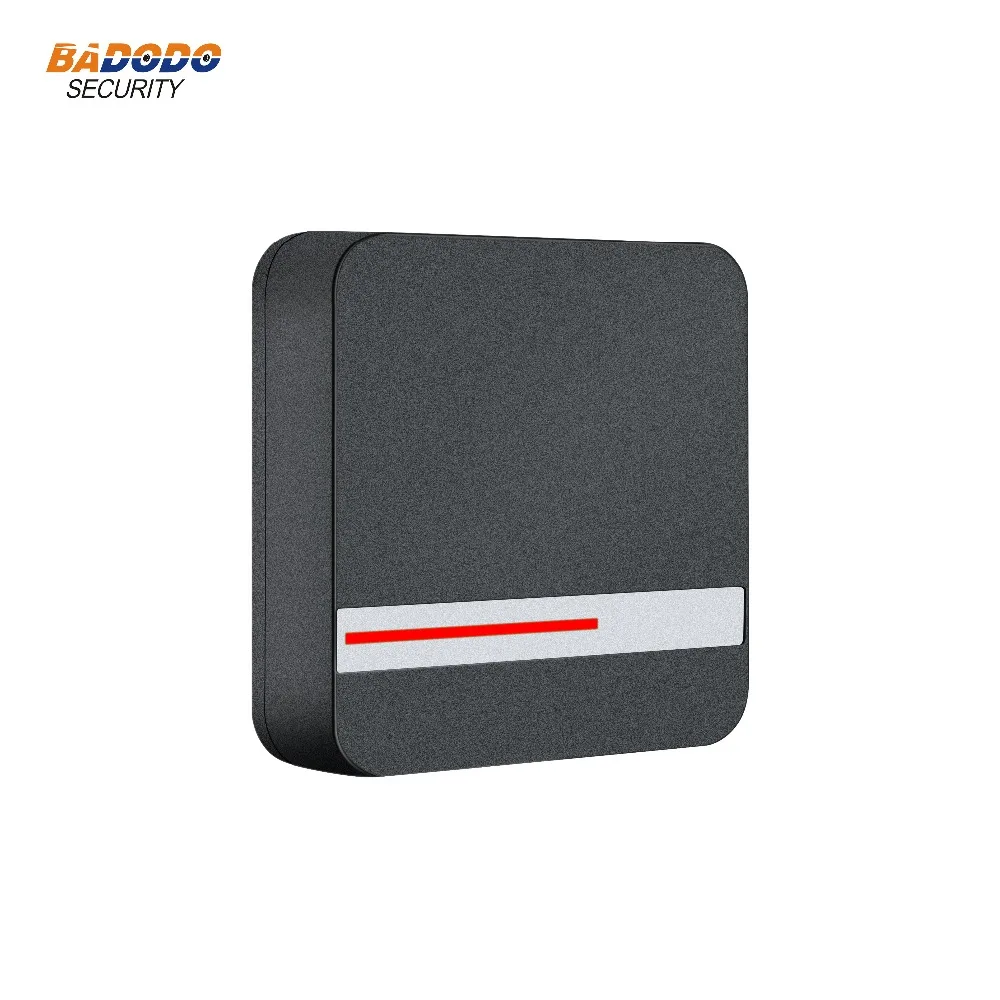 IP68 водонепроницаемый DC12V 125 кГц EM rfid карты или 13 56 МГц MF IC card reader R3 wiegand выход 86x86 мм