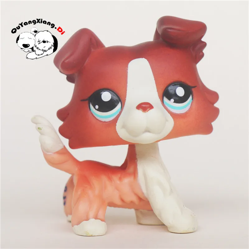 

CWG001 Pet Shop, фигурка животного, коричневая, белая кукла мопса, милый щенок