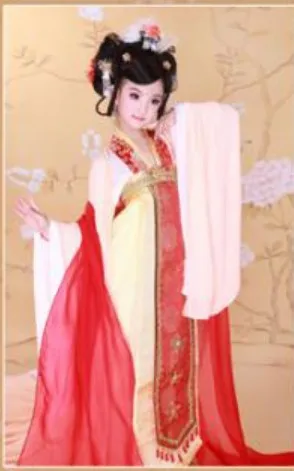 

Shengshijiaren Beauty in Prosperous Dynasty Gorgeous Tang Parent-Child Costume Sets Mother-Daughter Photography Clothing Sets