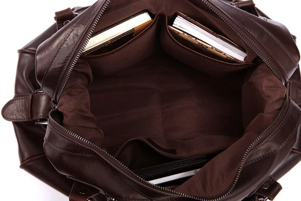 Высококачественная Дорожная сумка из натуральной кожи мужская спортивная