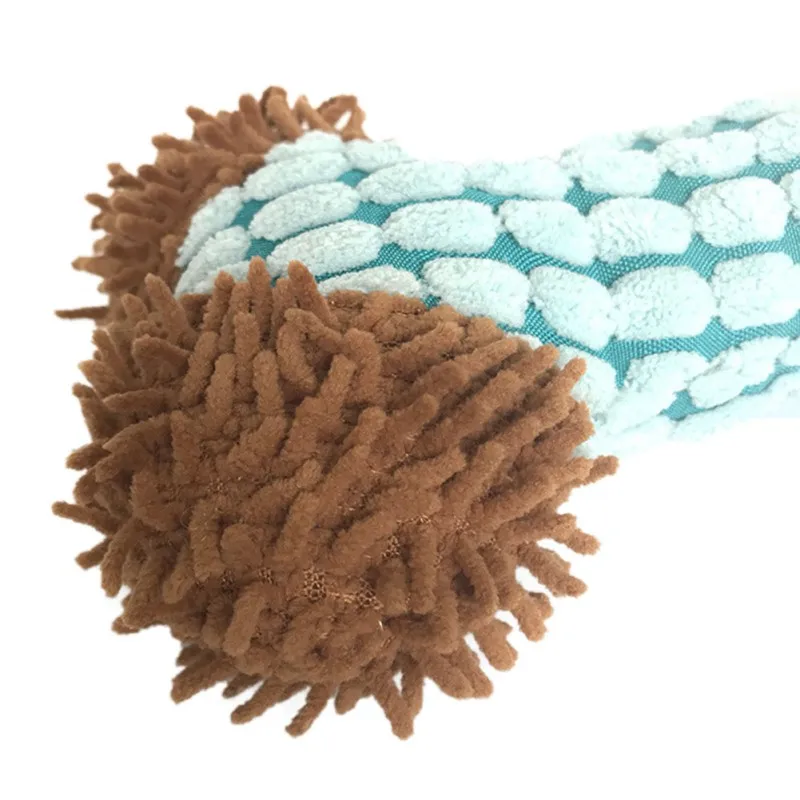 Игрушка для домашних животных плюшевый вокальный укус молярная головоломка