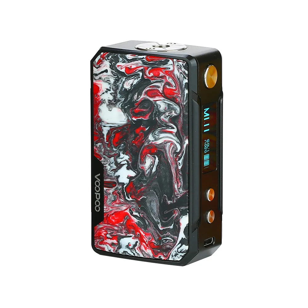 VOOPOO DRAG 157 Вт TC бокс мод контроль температуры электронная сигарета 157 Вт 18650 коробка мод Vape Pro 0,05-3,0 катушка против Drag 2/Mini - Цвет: B-Rhodonite