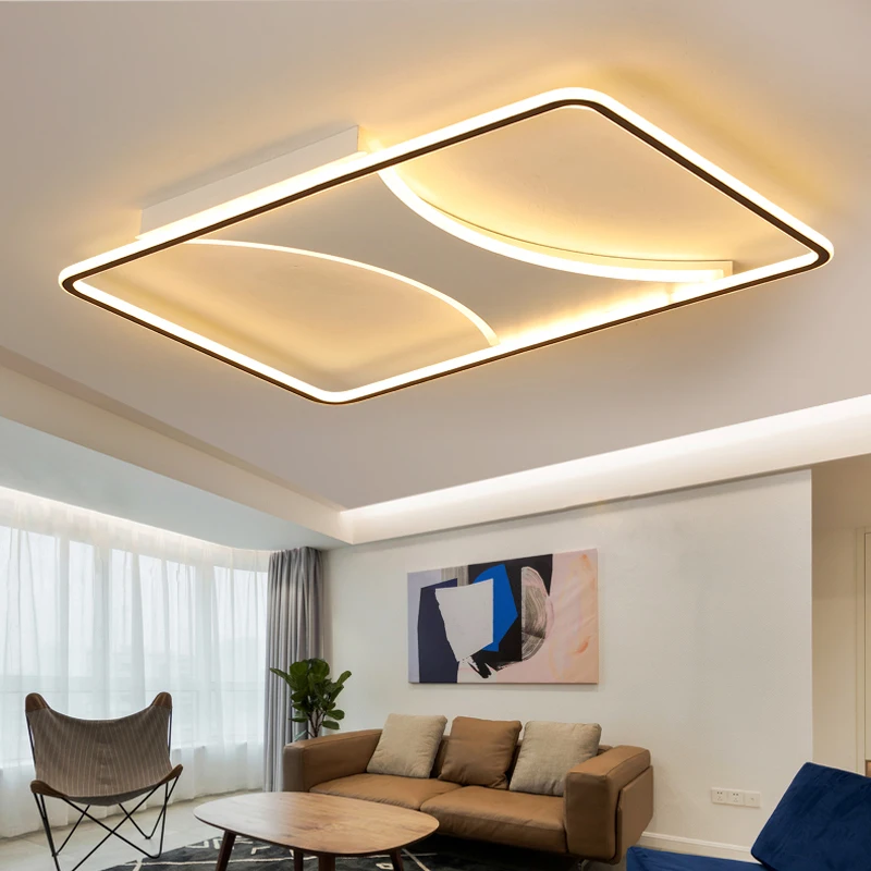 Modern LED ceiling Lights for Living Room Bedroom Kitchen Ceiling Lamp Dimmable with Remote Light Fixtures luminaria de teto | Освещение