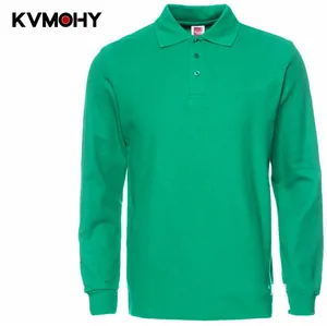 Мужская брендовая рубашка-поло, МужскаяЖенская хлопковая модная классическая рубашка-поло, осенняя Повседневная рубашка-поло с длинными рукавами для мужчин