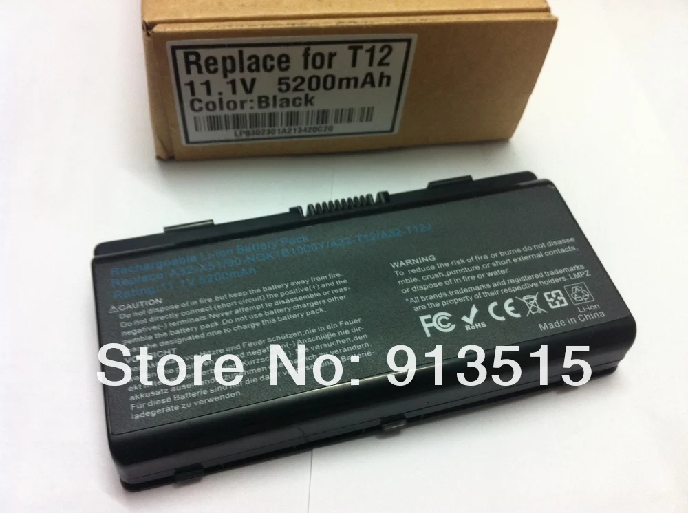 Новинка 5200 мАч Аккумулятор для ноутбука Asus X51 X51C X51H X51L X51R X51RL X58 X58C X58L X58Le 90 NQK1B1000Y A32