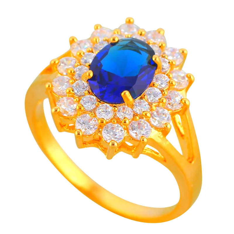 Rolilason Овальный Золотой тон серьги кулон Цепочки и ожерелья комплект ювелирных