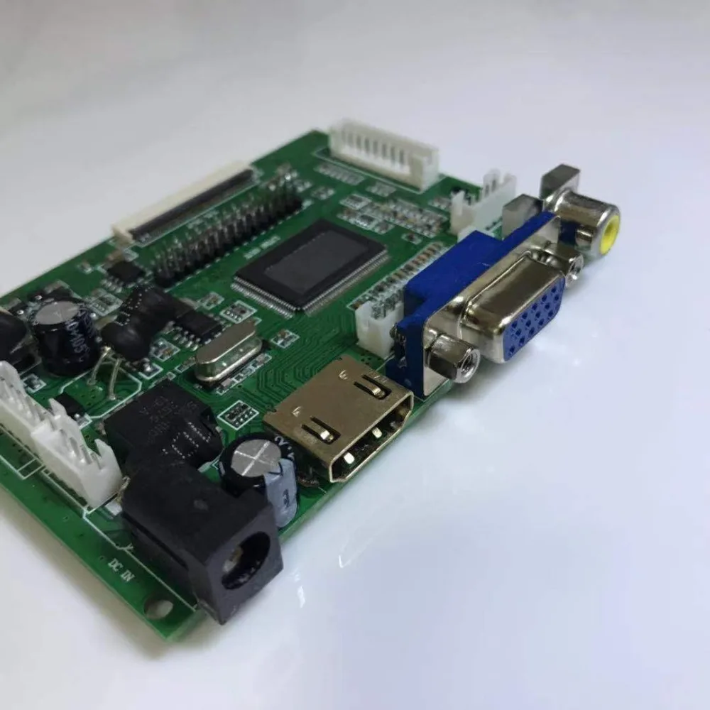 ЖК дисплей Дисплей TTL LVDS плата контроллера HDMI VGA 2AV 50 булавки для AT070TN90 Поддержка