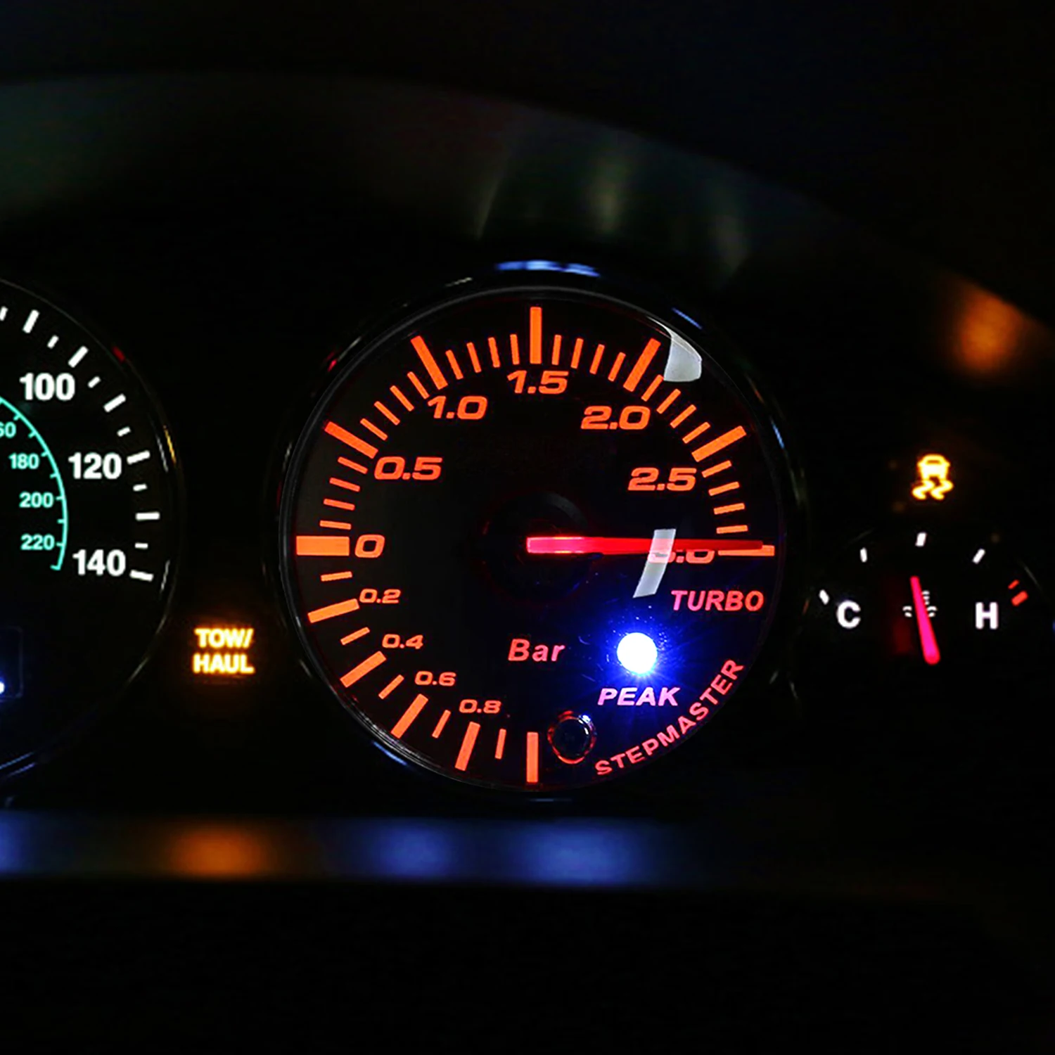 2 5 дюймовый автомобильный 12 В светодиодный турбо-усилитель вакуумный пресс набор