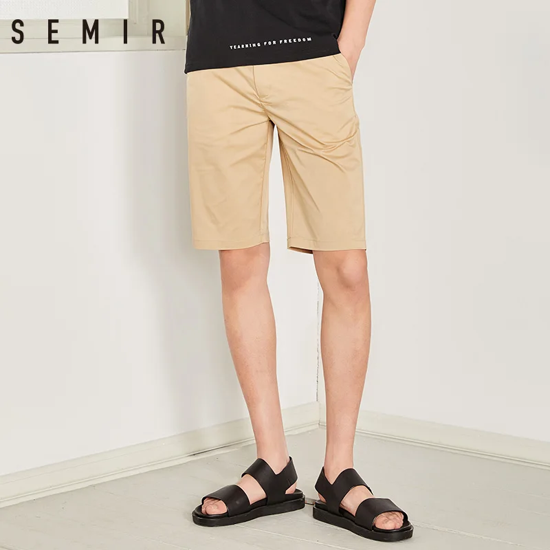 SEMIR мужские шорты для отдыха Летние 2018 брюки новые трендовые прямые модные до