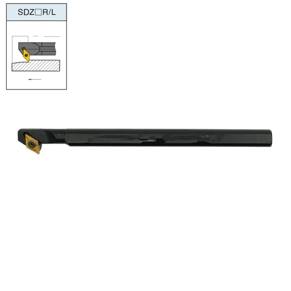 

ZIYI S12M-SDZCR07 Lathe Turning Holder For DC..0702 Insert Free Shipping