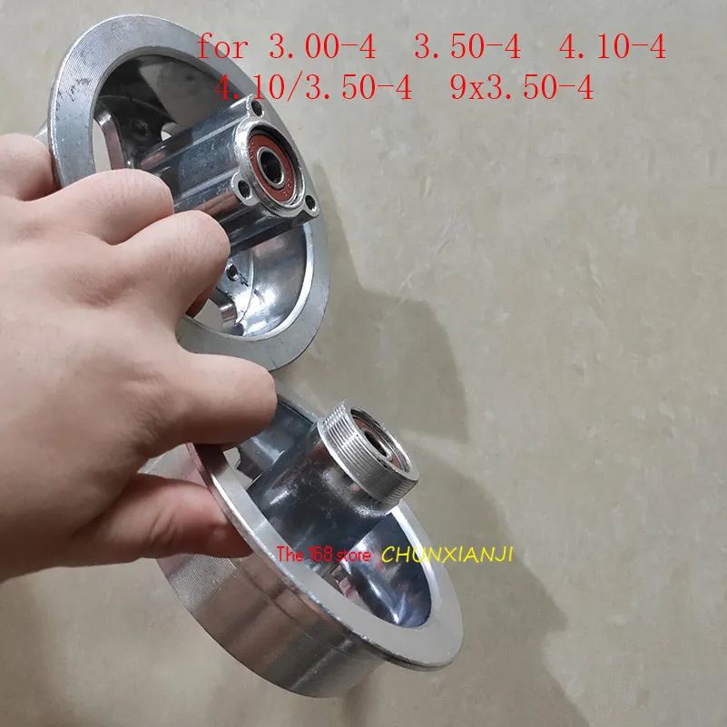 4 дюйма колеса для скутера алюминиевая Ступица 3 50-4 00-4 10-4 10/3 9x3.50-4 покрышка