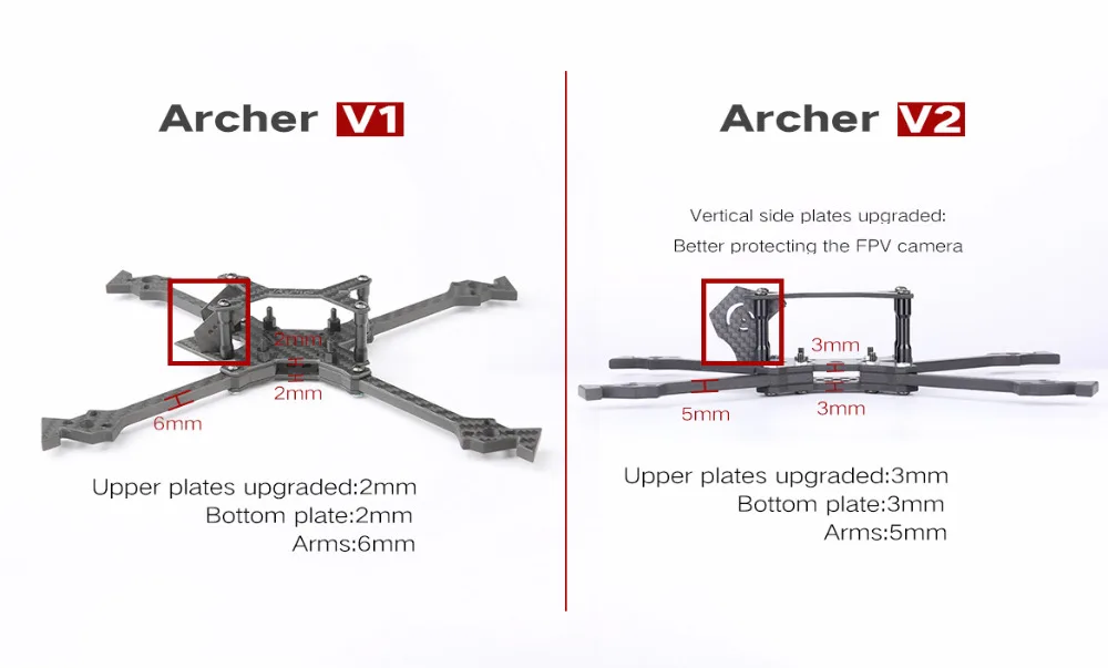 IFlight углеродного волокна стрелок X5 V2 5 дюймов 218 мм FPV рамка с 5 мм arm-совместимых dalprop 5040 Пропеллер для FPV гоночный Дрон комплект