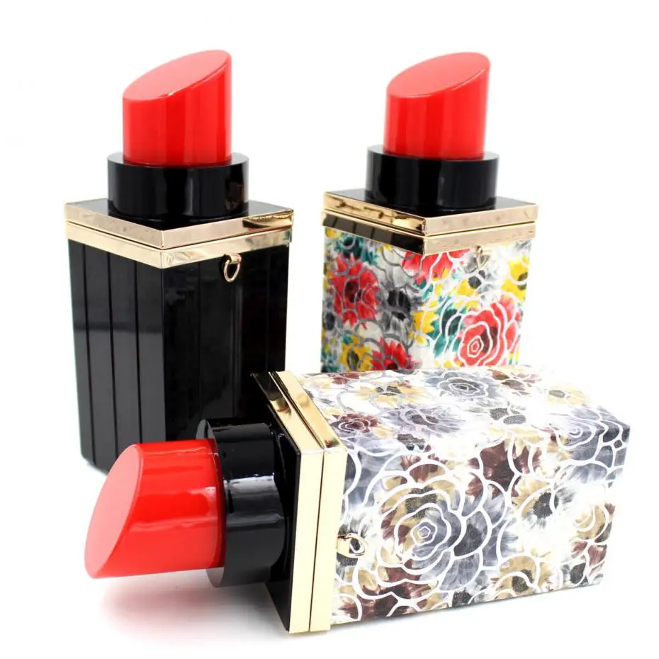 Акриловая сумка мини помада флакон для парфюма клатч кошелек вечерняя 2017 модная