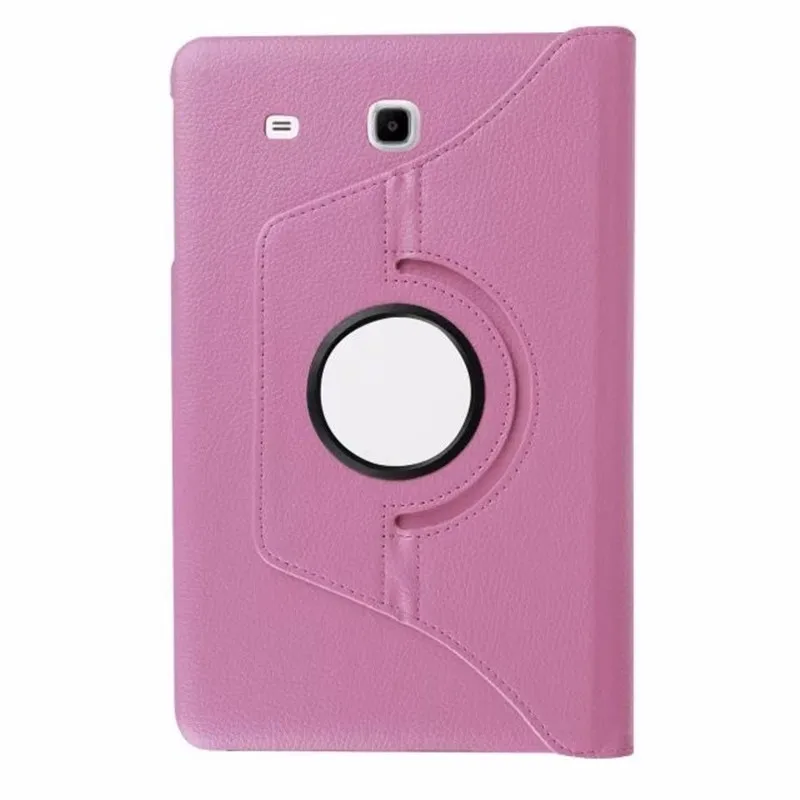 360 RotatingCover для samsung Galaxy Tab E 9," SM T560 T561 кожаный чехол для планшета с подставкой для samsung Galaxy Tab E Чехол+ пленка