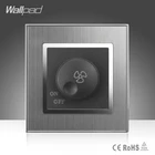 Настенный выключатель регулировки вентилятора, 110-250 В