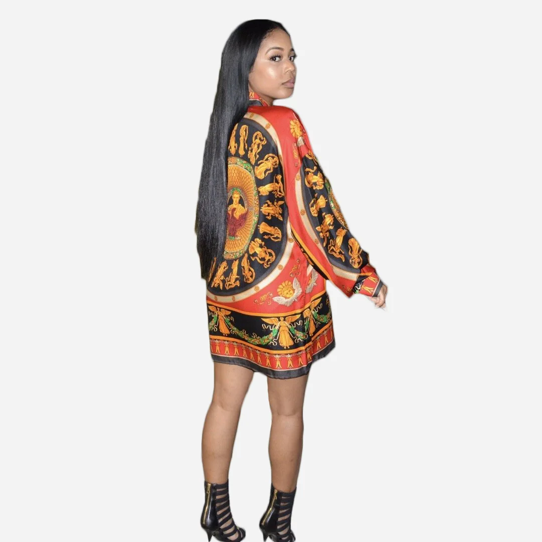 Весна 2019 новый стиль модный Африканский одежды персонализированная рубашка с