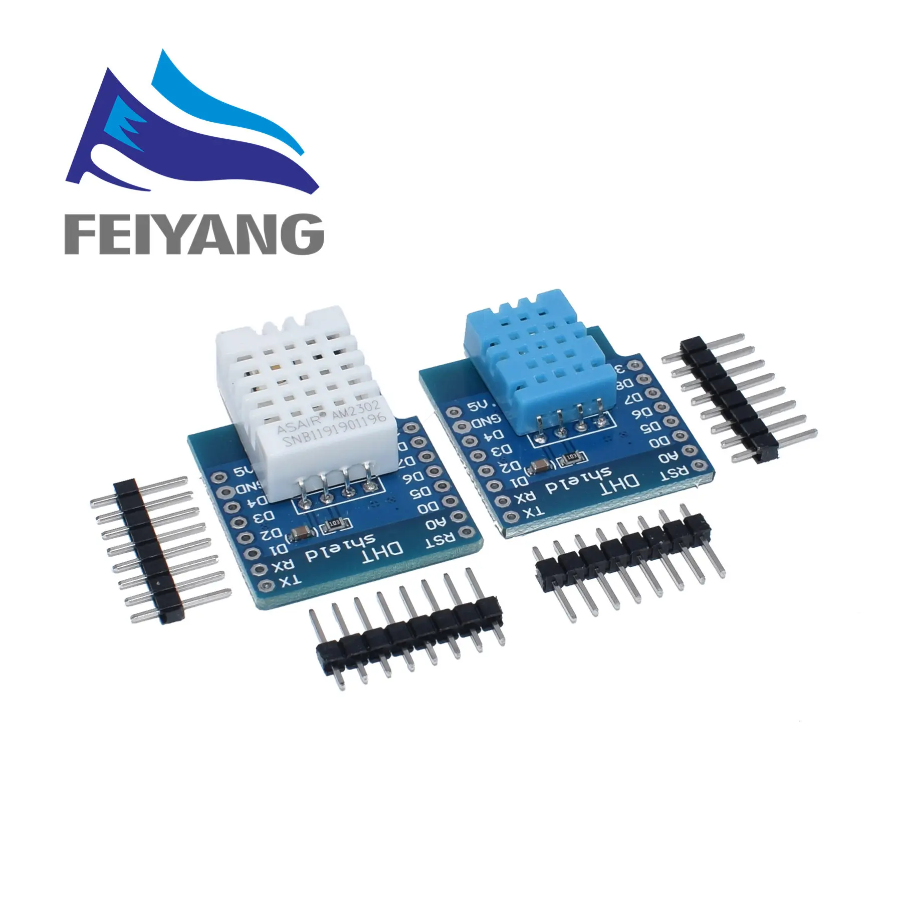 10 шт. DHT щит для Wemos D1 Mini DHT11 DHT22 одноавтобусный цифровой датчик температуры и