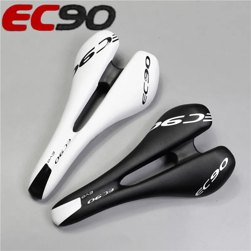 Велосипедное седло ec90 комфортное для горного велосипеда кожаное EC90 2 цвета|saddle seat