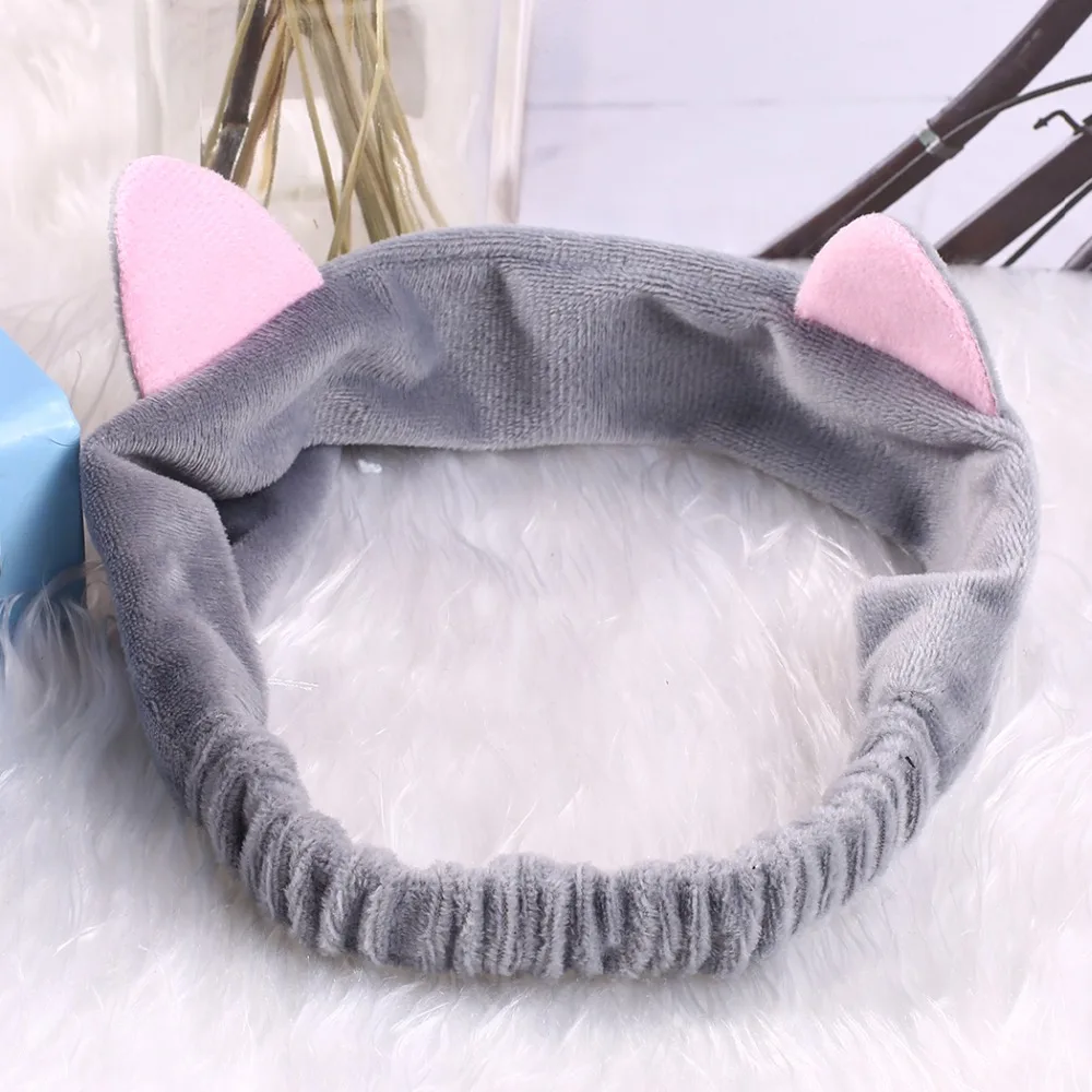Уши инструменты для волос повязка на голову вечерние макияж ободок для вечеринки, подарки для отдыха головной убор милый кот жизнь Для женщин