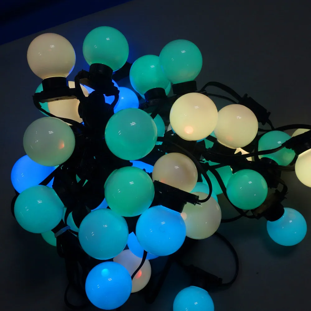 50 узлов адресный DC12V WS2811 Светодиодный ход Водонепроницаемый полноцветный С G40