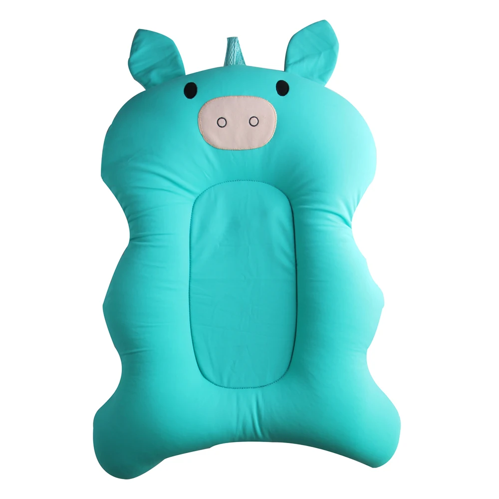 Складной прекрасный ребенка коврик для ванной подушки Мультяшные поросята