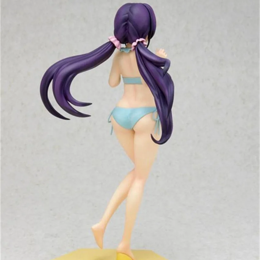 Haocaitoy Wave Doll LoveLive Nozomi Tojo Bikini Swimsuit Figure PVC Hot Sexy Collectible Action Anime Cartoon Model Toys | Игрушки и